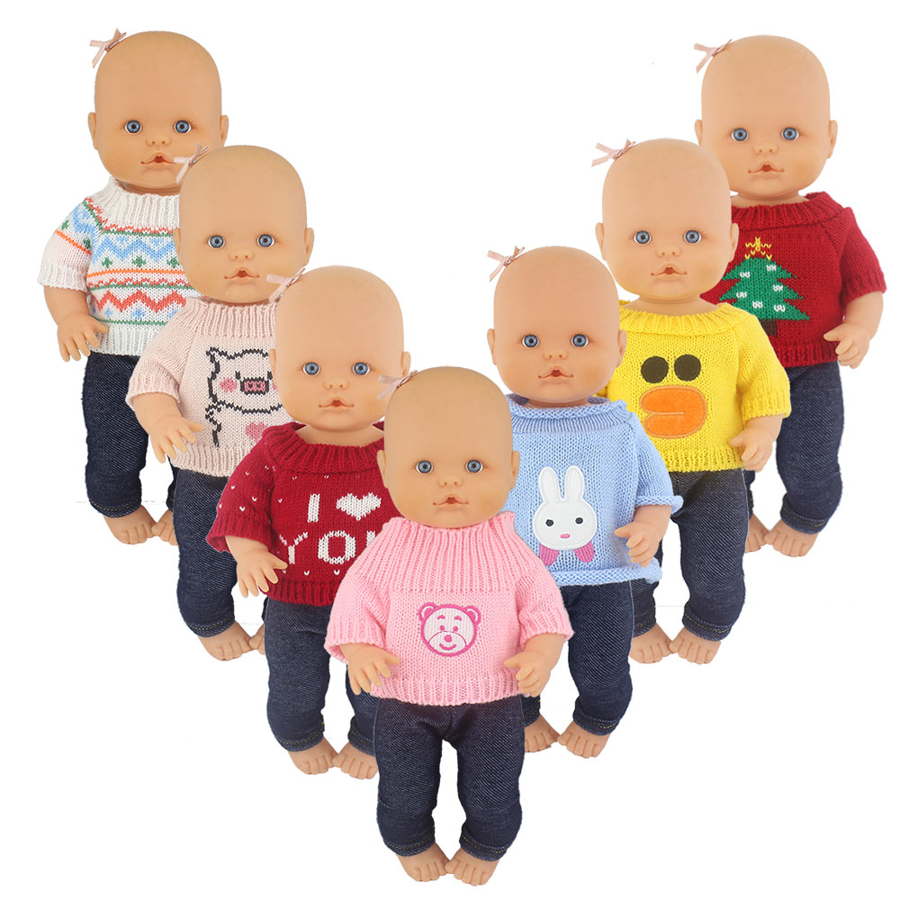 Baby Clothing Dividers - 패션 인형 스웨터, 35cm Nenuco 인형용,
