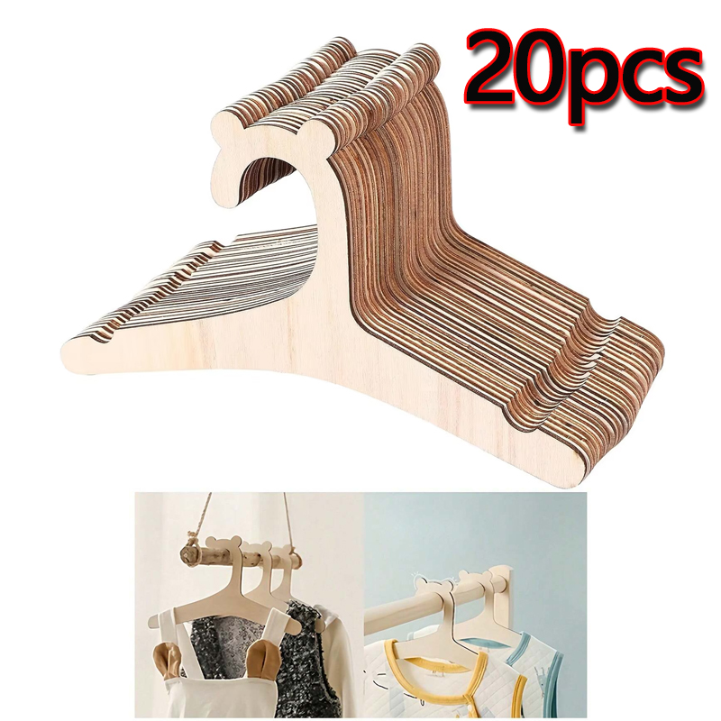 5/10/20/50pcs 아기 옷 랙 귀여운 곰 나무  - Baby Clothing Hanging Rack 리뷰 및 가격