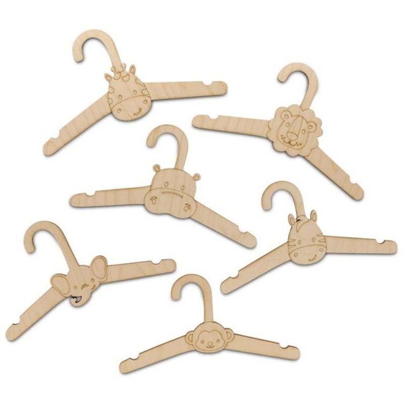 20PCS 귀여운 나무 옷 걸이 벽걸이 코트 랙 아기  - Baby Clothing Hanging Rack 리뷰 및 가격
