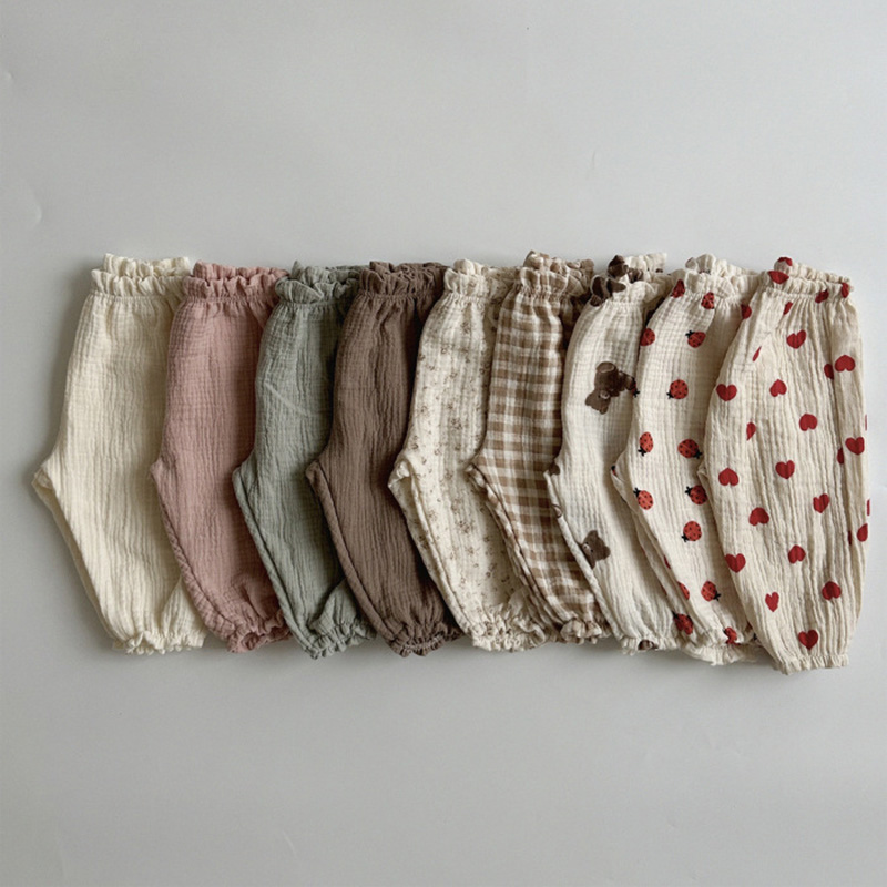 오가닉 코튼 아기 바지, 신생아 용수철 여름 귀여운 프 - Baby Clothing Organic 리뷰 및 가격