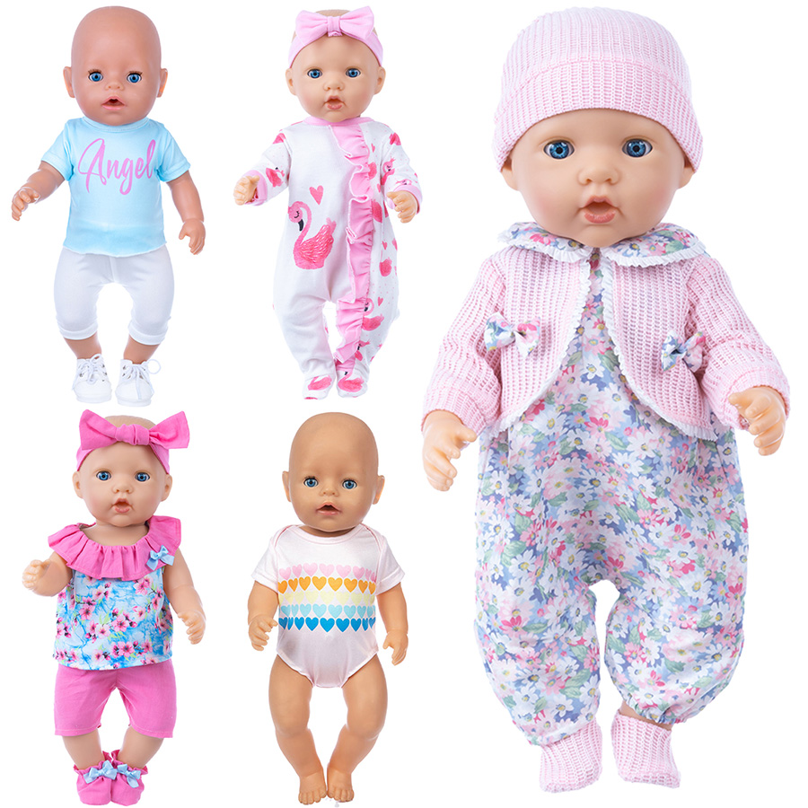 18 인치 다시 태어난 인형을위한 인형 옷 45cm 신 - Baby Clothing Usa 리뷰 및 가격